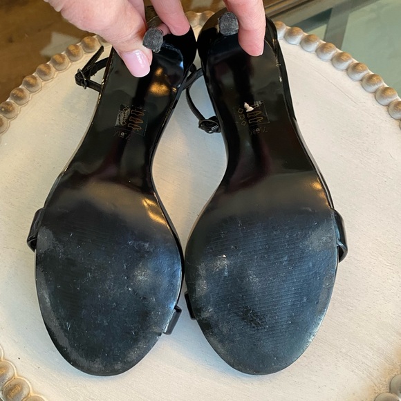 Steve Madden Womens Stecy  Black Patent Leather Heeled Shoes 
Size 7.5 M - Picture 8 of 9